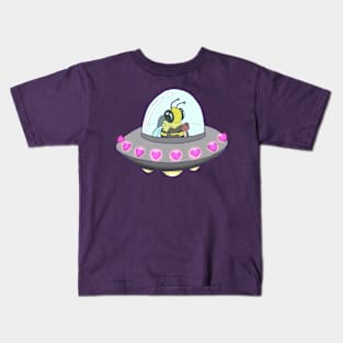 Bee UFO Kids T-Shirt